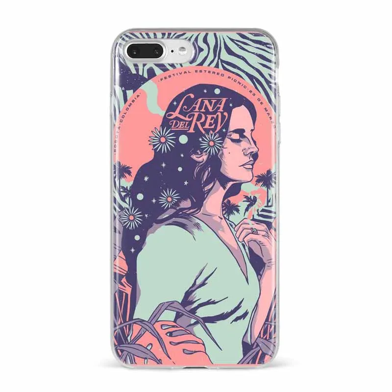 Мягкая задняя крышка для телефона Lana Del Rey Lust for Life, чехол для iPhone 11 Pro Max X 5 5S SE 6 6S Plus 7 8 Plus XS MAX Fundas Coque - Цвет: TPU