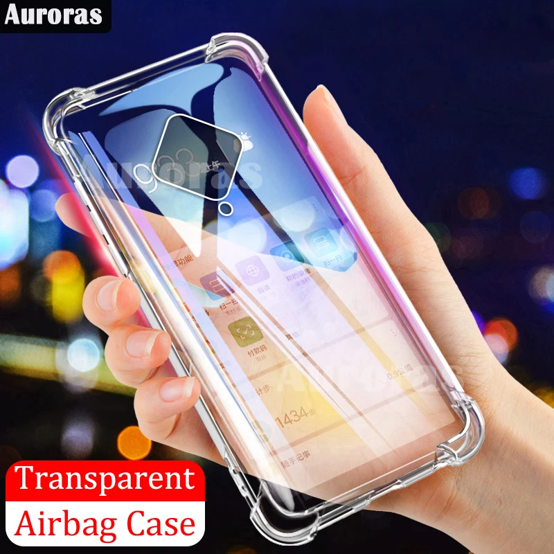 Auroras Per Vivo V17 Cassa Gazzetta Originale Antiurto Trasparente Vivo Della Copertura Per Vivo V17 Neo Airbag Caso