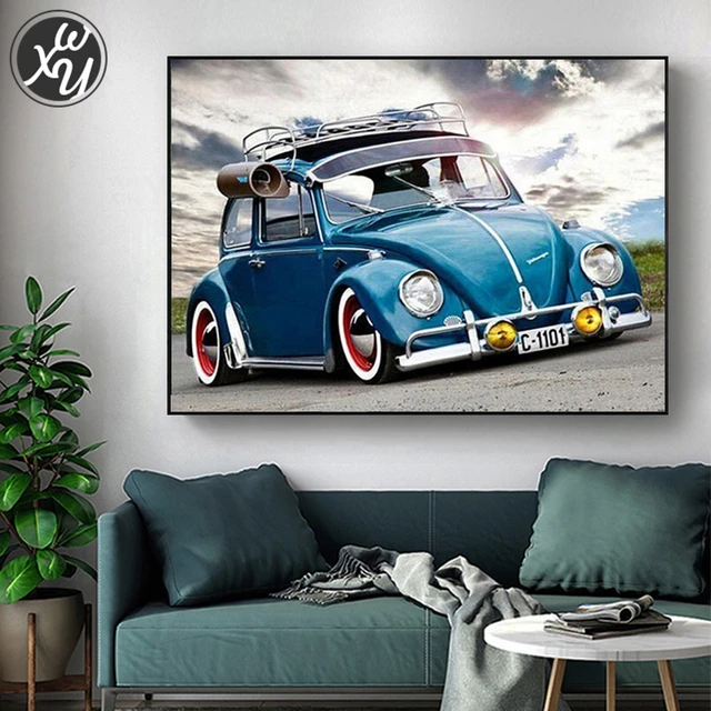 Diy Diamond Painting Cartoon Bus Rhinestones Mosaic Art Home Decor 2