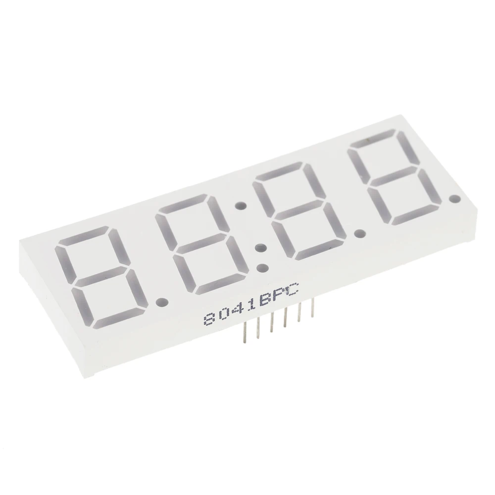 4-разрядный DIY светодиодный набор для электронных часов 0,8 дюймов цифровые часы-трубка с термометром почасовой сигнал Функция DIY Kit модуль