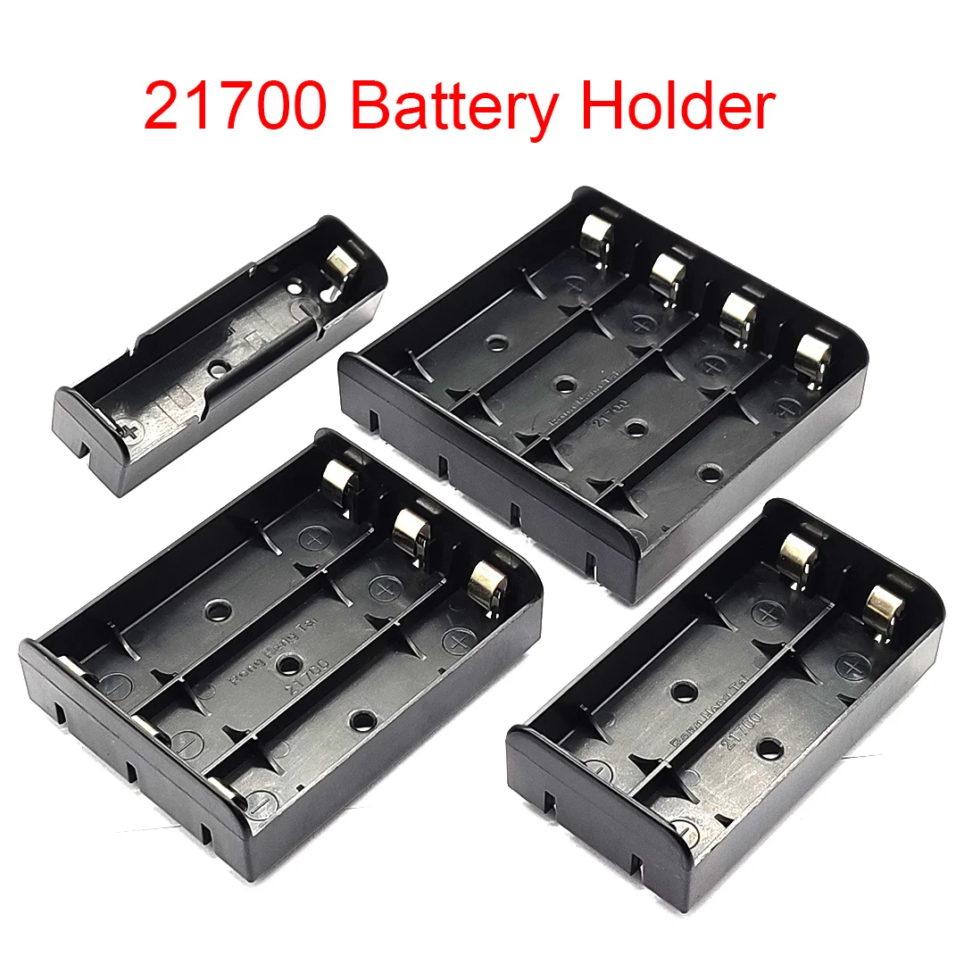 ABS 18650 custodie per Power Bank 1X 2X 3X 4X 18650 custodia per batterie custodia 1 2 3 4 Slot contenore per batterie con perno rigido  13