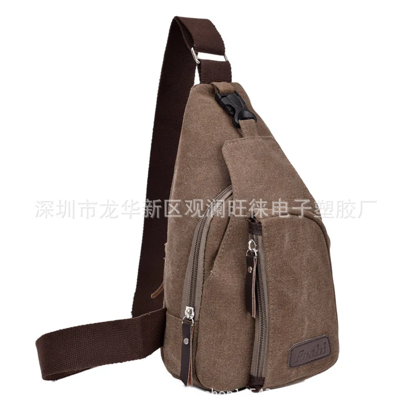 

Korean-style Men Backpack VR for Bag Casual Canvas Multi-functional Shoulder Bag Outdoor Sports Shoulder Bag