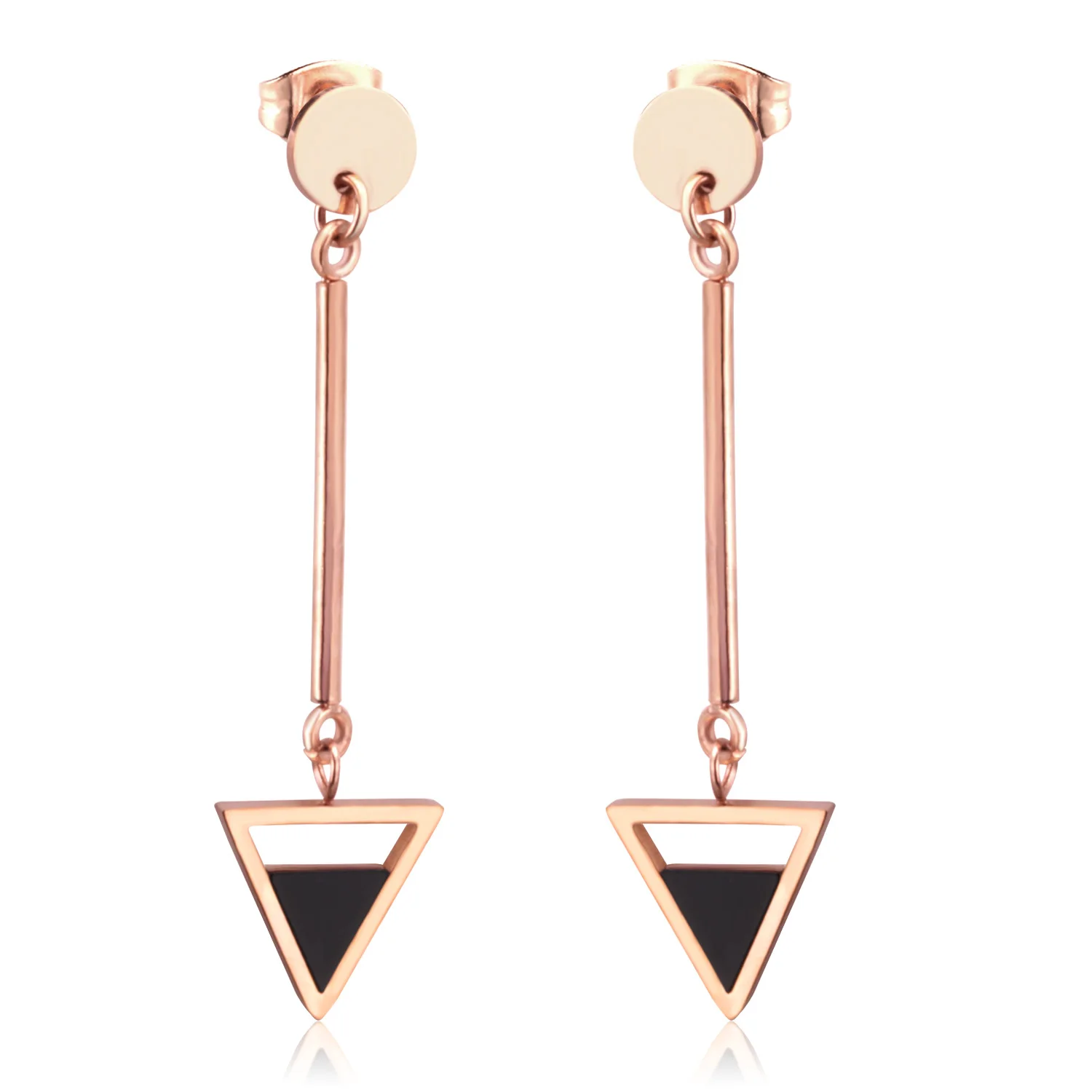 LUXUKISSKIDS Traingle Shape Long Earrings 2020 Korean Style Drop&ampDangle For Women Fashion Jewelry Pendientes Party Gift | Украшения и