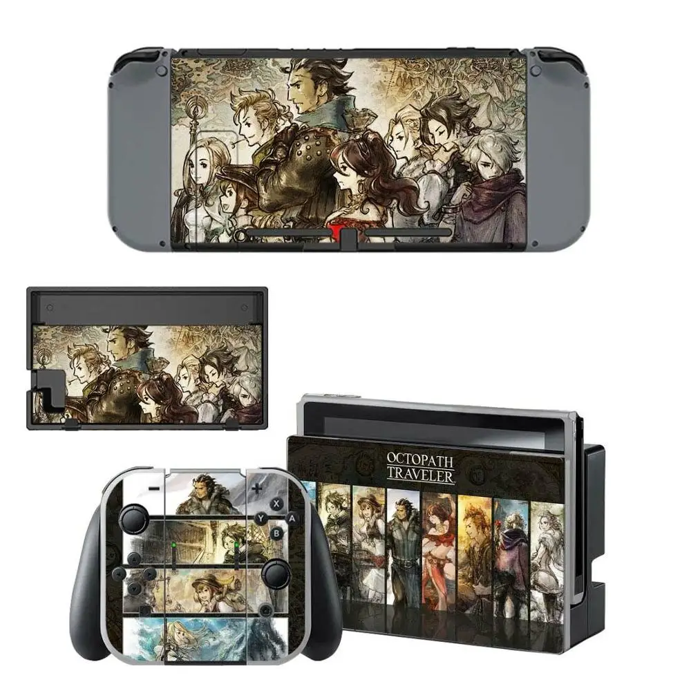 YSNS1337 Наклейки для nintendo switch для nintendo Switch для консоли nintendo Switch Joy-con, наклейки для Dock Skins - Цвет: YSNS1337