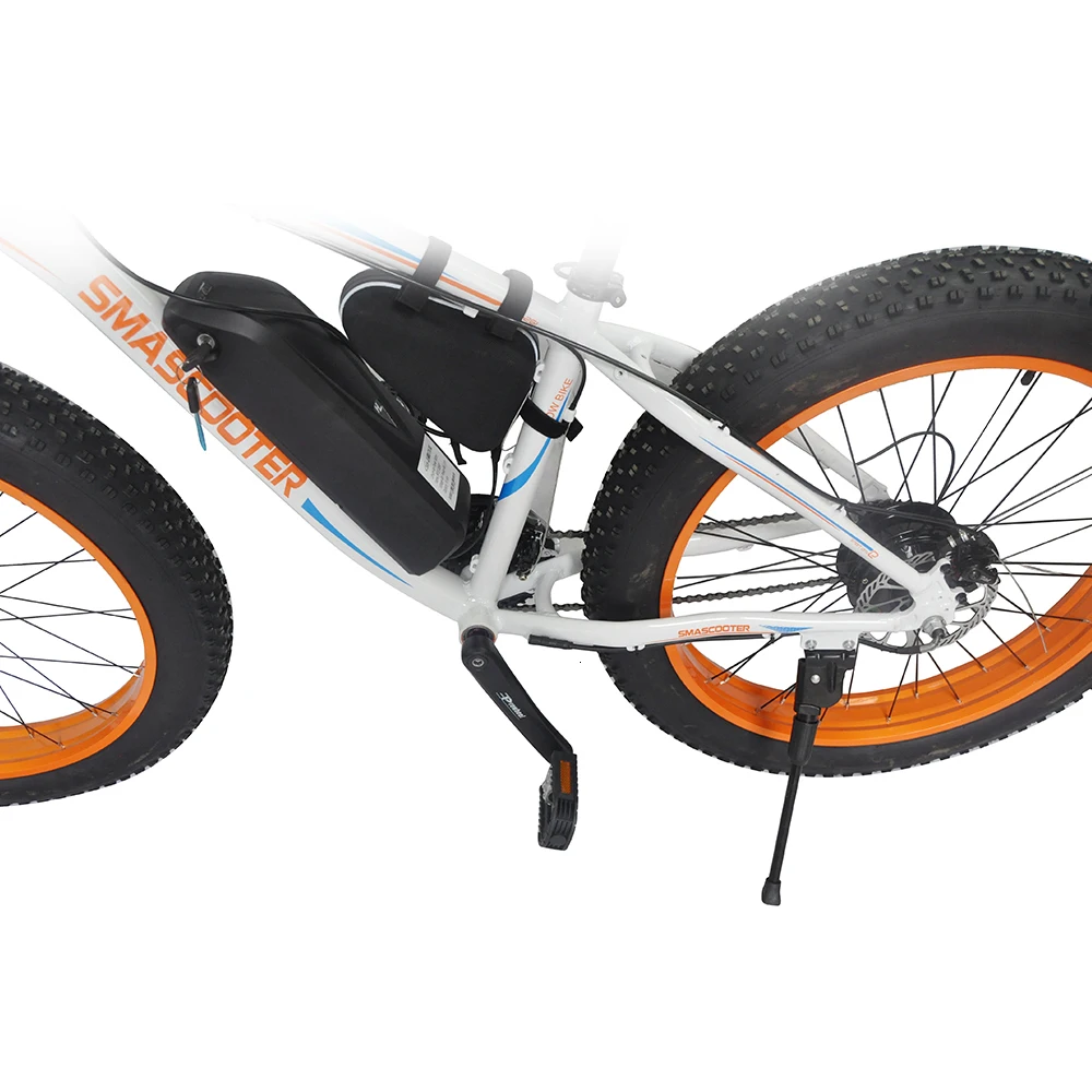 E6-5 EcoRider E6-5 2 Wheel Electric Bicycle 350W Snow Bicycle 26 Inch 48V Off Road Bike Lithium Battery Free Postage