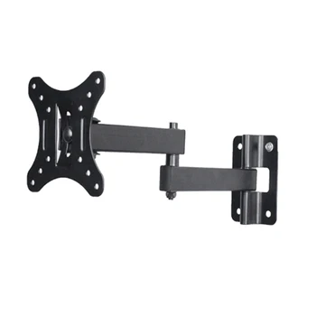 

10 Inch-27 Inch Retractable TV Wall Mount Bracket Loading 15Kg Full Motion Bracket Mount for Flat Screen Up To 100X100Mm