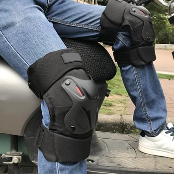 

Motorcycle MTB Ski Protective Gear Kneepad Motocross Knee Protector Guard Moto Knee Brace Support Joelheira High Quality