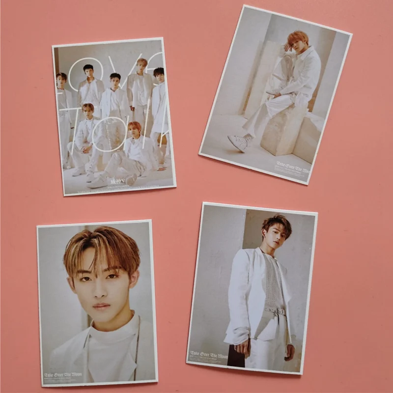 16 шт./компл. K-POP WayV альбома Take Over The Moon самодельные Бумага ЛОМО карта фото карты Фотокарта