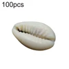 100Pcs White DIY Sea Shell Cowrie Cowry Charm Beads Beach Jewelry Accessories for Women Sea Shells Earrings Bracelet Necklace 6