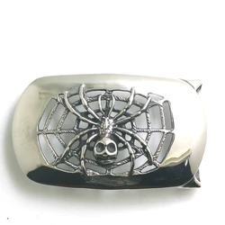 Man's 316L Stainless Steel Hollow Out Spider Belt Buckle