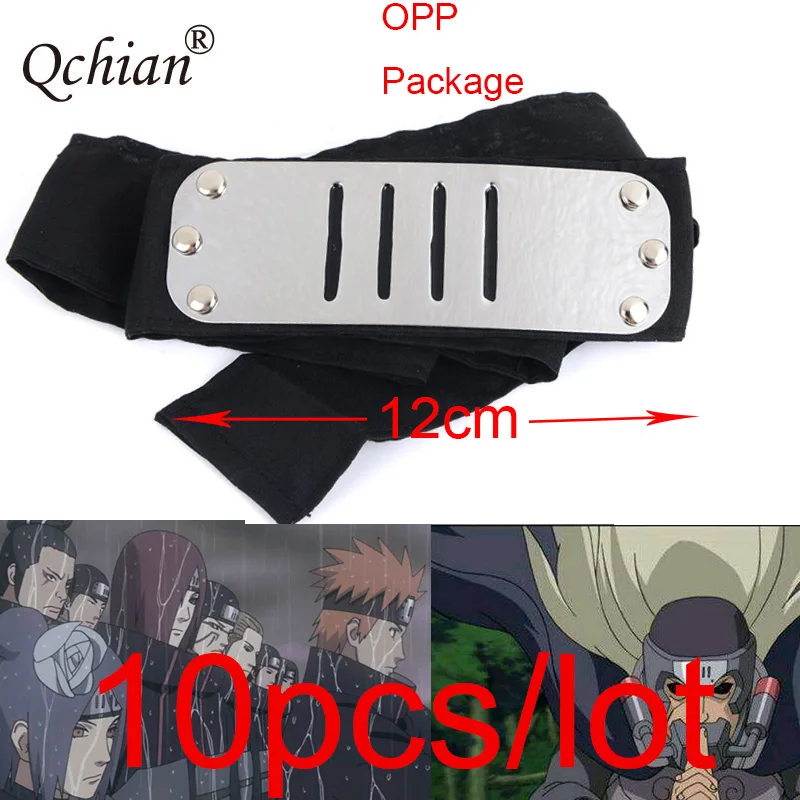Anime naruto headband Uchiha Itachi Kakashi Akatsuki Members Orochimaru Kakuzu hidan pein Deidara cosplay costume Accessories