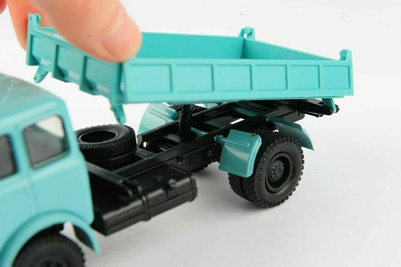 Детская модель игрушки для мальчиков 1/43 Литой Сплав Россия MA3-5116 модель грузового автомобиля сине-зеленая модель переднего кузова