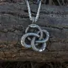 SanLan Snake Infinite Auryn Gothic Pendant Necklace Neverending-Story 1