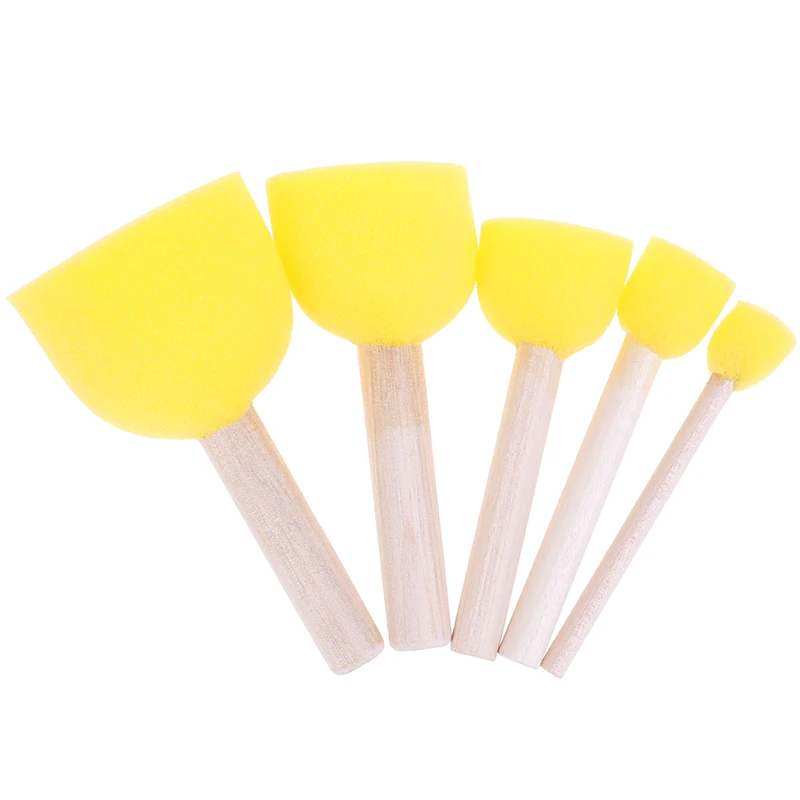 5Pcs Ceramic Sponge Rod Set Water Absorbing Sculpture Polyemer Pottery Tool DIY