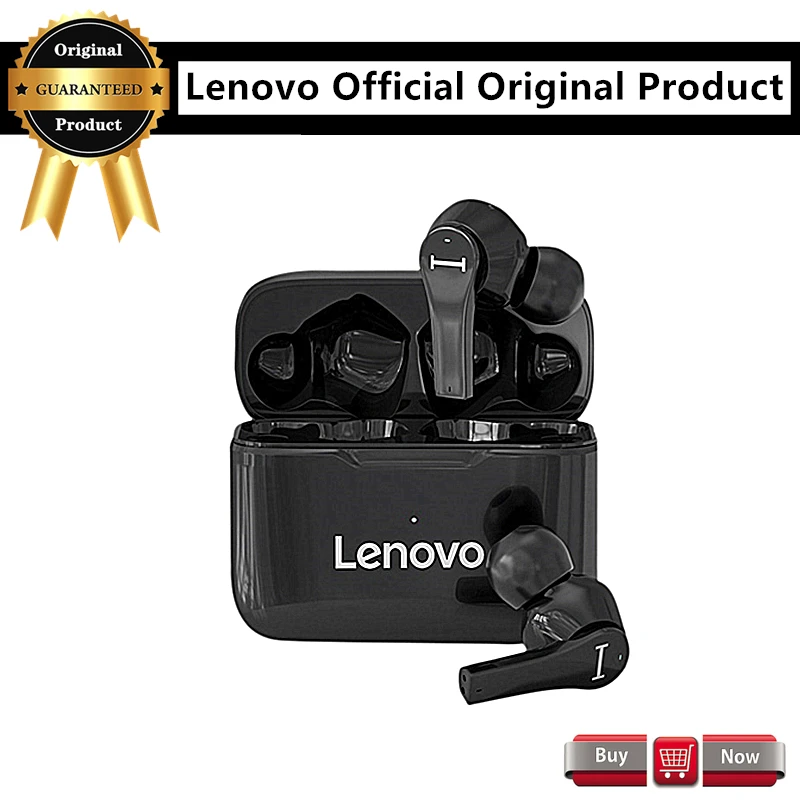 Оригинальные беспроводные наушники Lenovo QT82 TWS Bluetooth с сенсорной кнопкой Hifi стерео