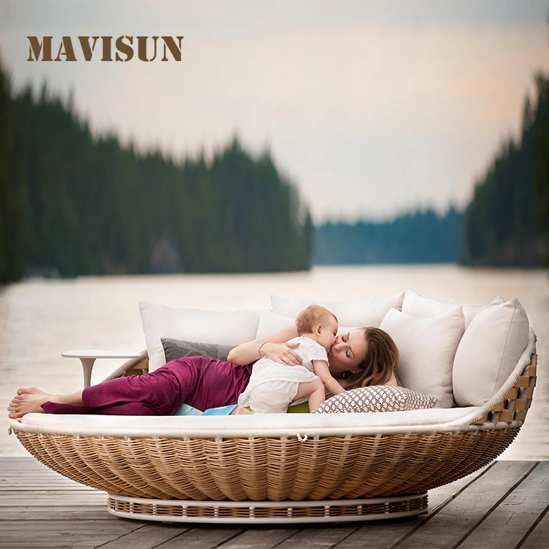 Swing Rocking Chair Lounge Double Indoor Adult Hammock Rattan Bed Sofa Garden Furniture Terrace Balcony Courtyard
