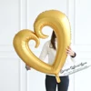 18/30/40inch giant Hollow Heart Shape Foil Balloons for Valentines day/Wedding Party decorations big size red heart globos ► Photo 2/6