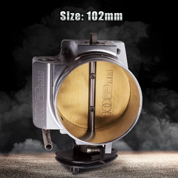 

Silver 102MM Throttle Body fit for GM 3 LS1 LS2 LS3 LS6 LS7 LSX BILLET Replacement
