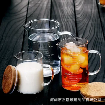 with Measuring Glass Cup Thick Glass Measuring Cup with Handle
Household Bakery