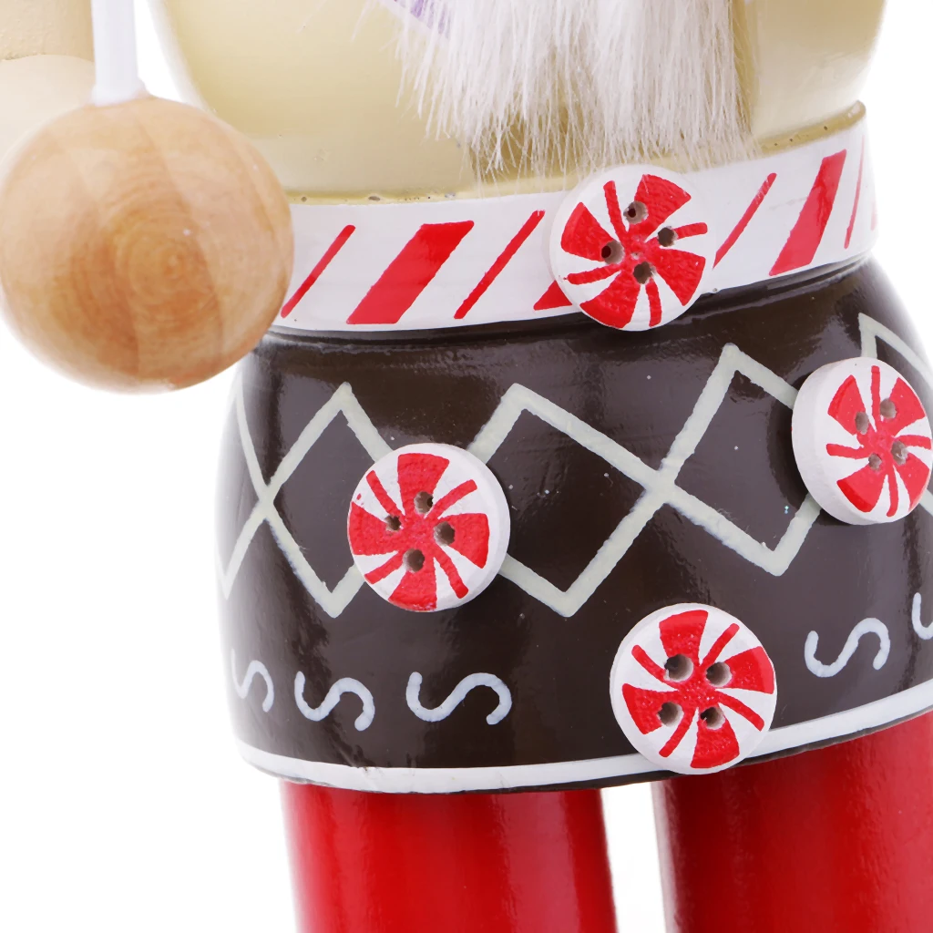 Щелкунчик Деревянный Санта-Клаус украшения-игрушки праздничное украшение для детей детские подарки