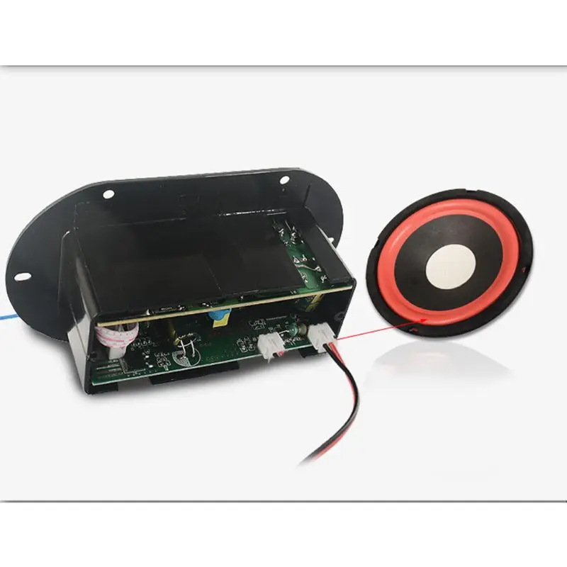 25 Вт усилитель плата Bluetooth Amplificador USB FM радио TF плеер сабвуфер комплект