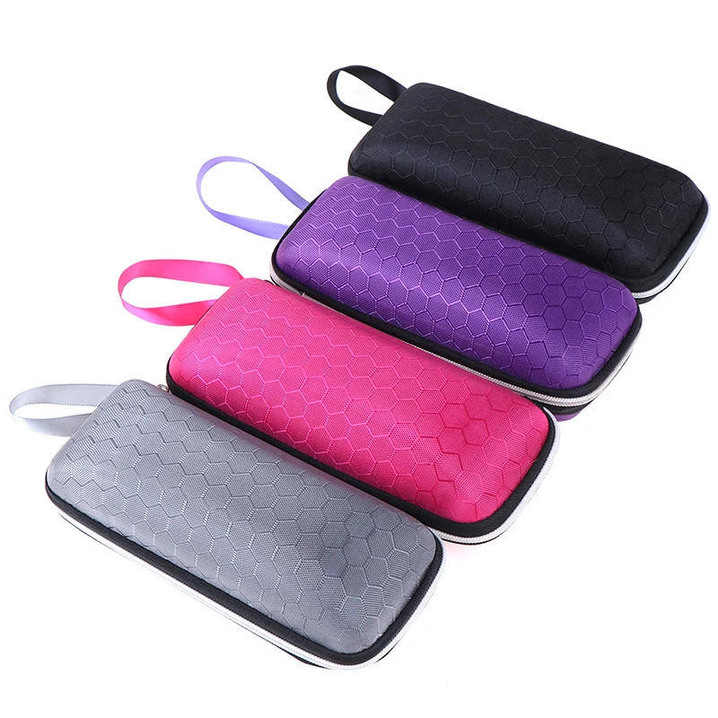 

Fashion Eyewear Cases Bags Newly Protable Rectangle Zipper Sunglasses Hard Eye Glasses Case Protector Box