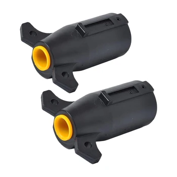 

7 Way Light Plug Car Trailer Truck Towbar Socket Converter Replacement