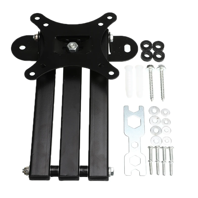 For 10-27" Universal Rotated TV Wall Bracket Tilt Swivel Plasma TV Wall Holder LCD LED TV Wall Mount PC Monitor TV Holder