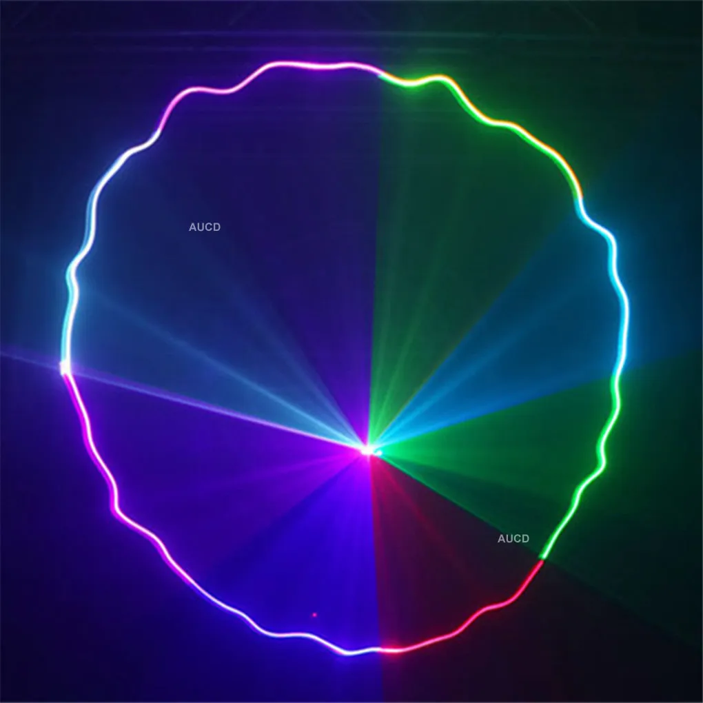 Цветной луч RGB DMX 500 МВт проектор с активацией звуком лазерный музыкальный