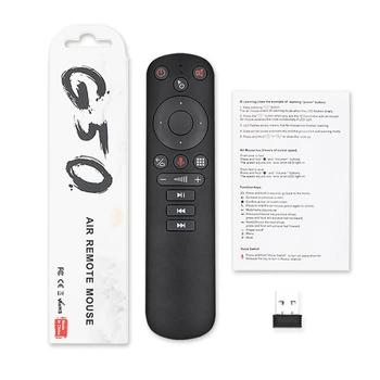 

G50S Wireless Fly Air Mouse Gyroscope 2.4G Smart Voice Remote Control for TV Box