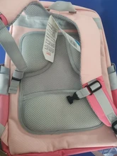Mochila de protección de espina dorsal para niña, Mochila de pecho con hebilla ortopédica rosa para bebé de 6 a 12 años, 6607