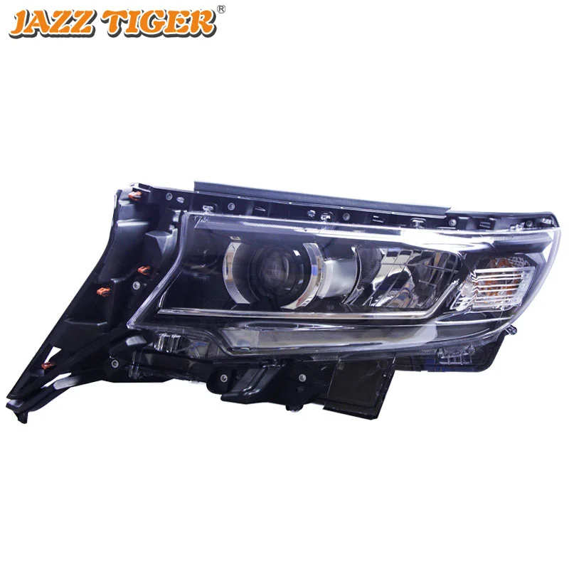JAZZ TIGER автомобильный Стайлинг светодиодный DRL динамический светильник поворотного сигнала Головной фонарь в сборе светодиодный головной светильник для Toyota Prado FJ150 LC150