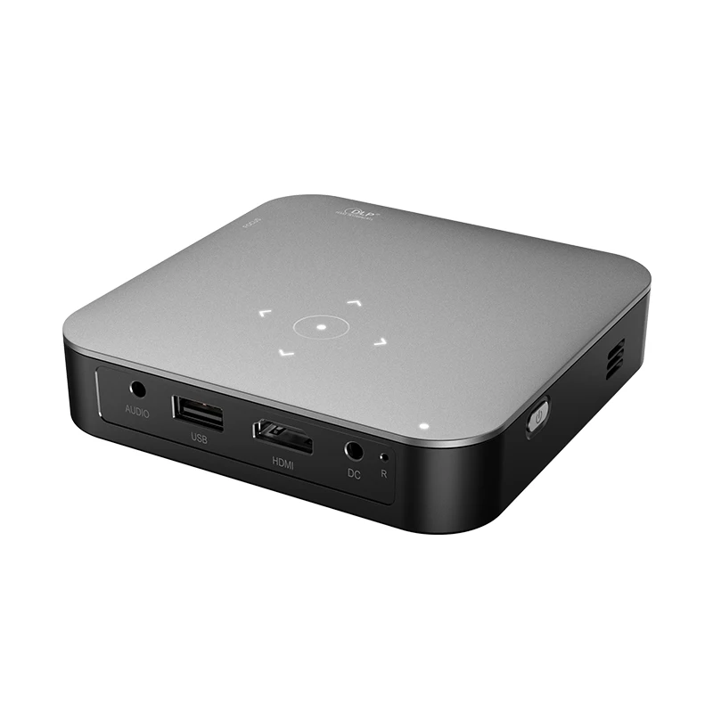Aumiro умный мини-проектор S200 Android 7,1 карманный светодиодный проектор портативный 3D DLP проектор 4 K/1080 P домашний кинотеатр видео проектор