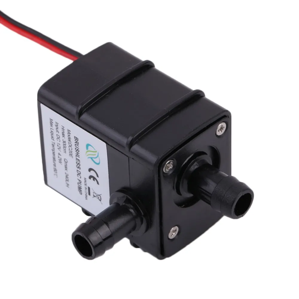 DC12V 240л/ч бесщеточный постоянный магнитный ротор погружной водяной насос для сада пруд фонтан аквариум спрей водный цикл аквариум