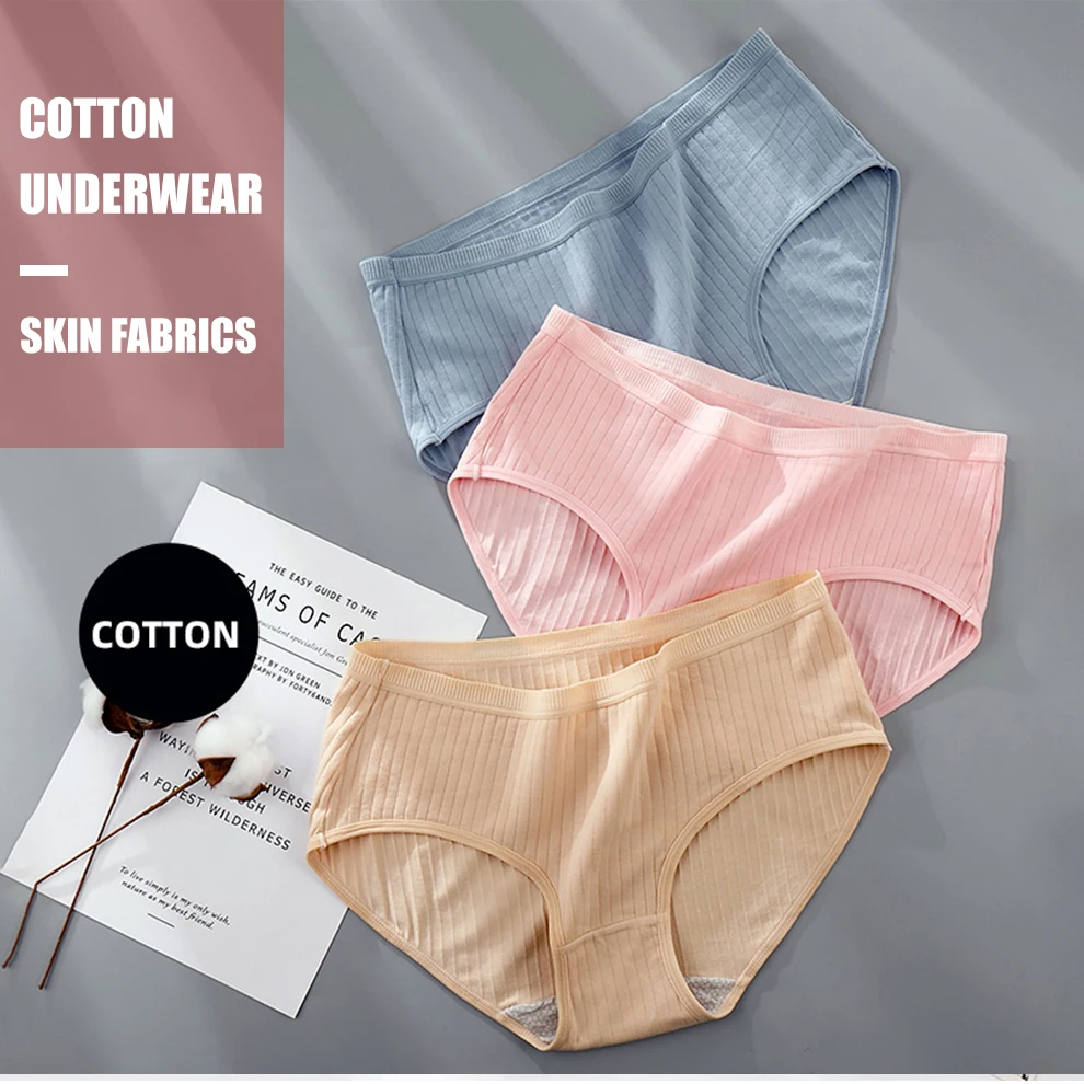 100 cotton seamless underwear