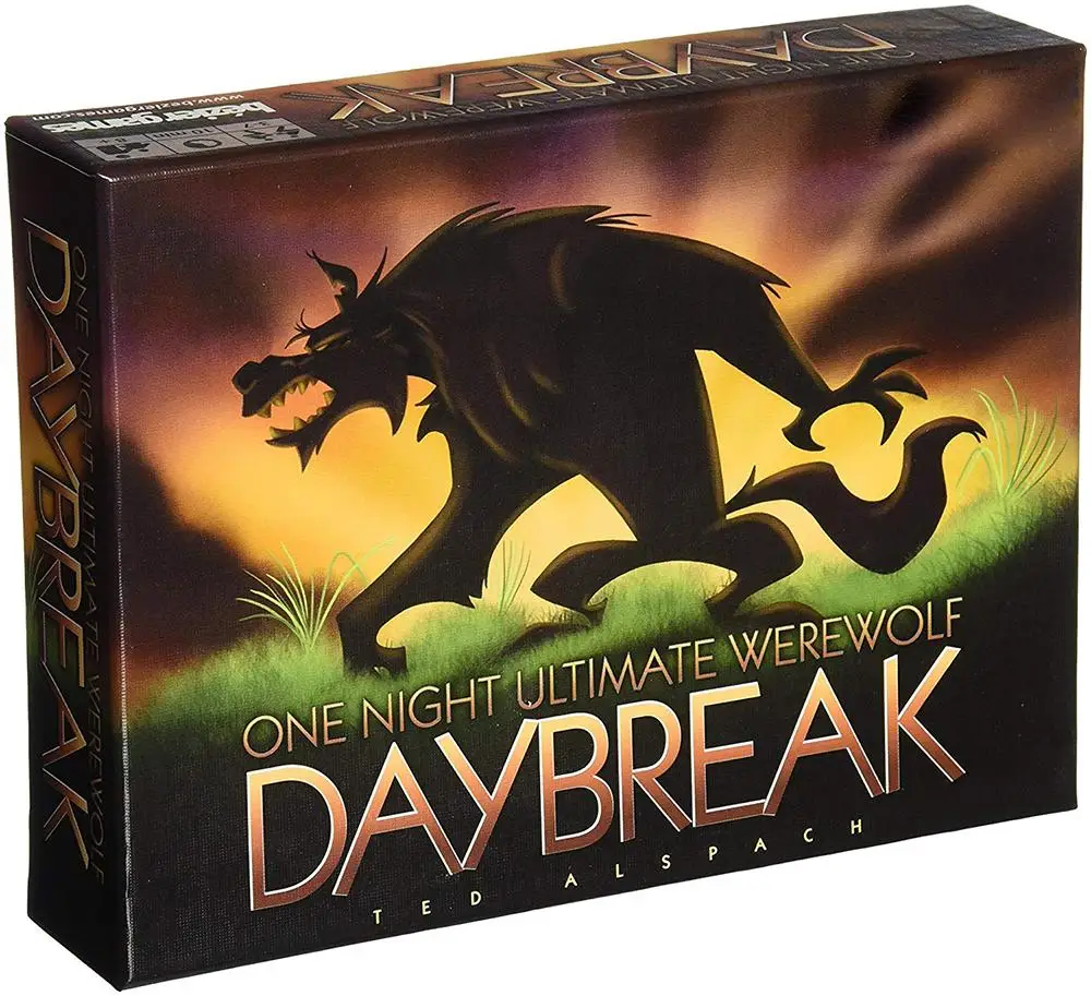 One Night Ultimate Werewolf Daybreak настольная игра бренд Alien and Deluxe Edition карточная игра Daybreak вампир игрушка подарок