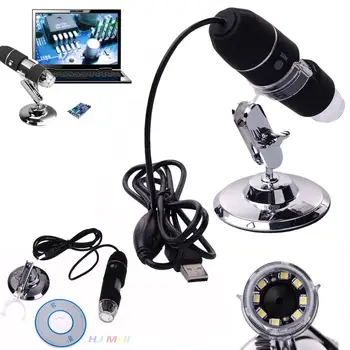 

1000X 8LED USB Digital Microscope Zoom Video Camera Magnifier +Stand