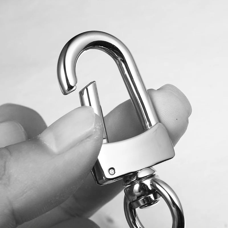 High-End 304 Stainless Steel Key Chain Men Car Keychain Key Ring Waist Hanging Men's Pendant To Give Men The Best Gift