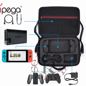 

Hard Carrying Case Bag Compatible with Nintendo Switch System, Travel Case Fit Switch Pro Controller
