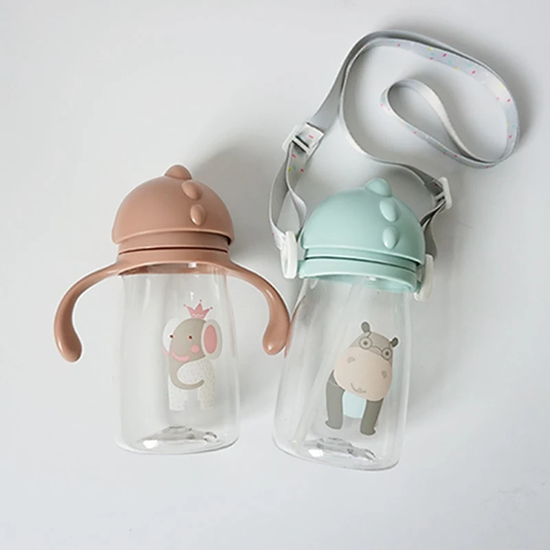 1 шт. устойчивая к падениям герметичная Питьевая чашка с ручкой для детского сада, питьевая чашка, принадлежности для кормления детей