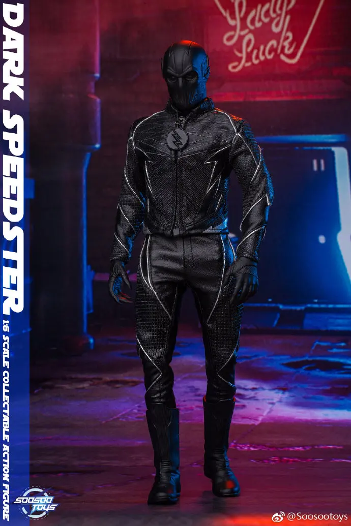 SOOSOOTOYS SS-010 1/6 черная вспышка темная Коллекция фигурка для фанатов подарок на праздник