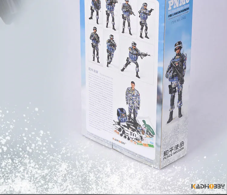 KADHOBBY 1/6 Peace Mission PLA Corps Коллекционная фигурка для фанатов подарок на праздник
