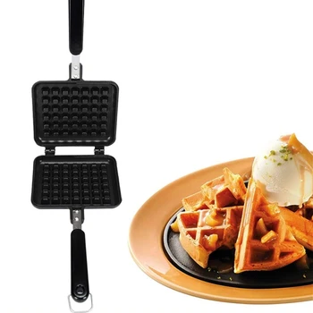

Waffle Maker Machine Non-Stick Metal Pan Cake Oven Fish-Shaped Heat-Resistant Breakfast Machine Household Kitchen Tools DIY