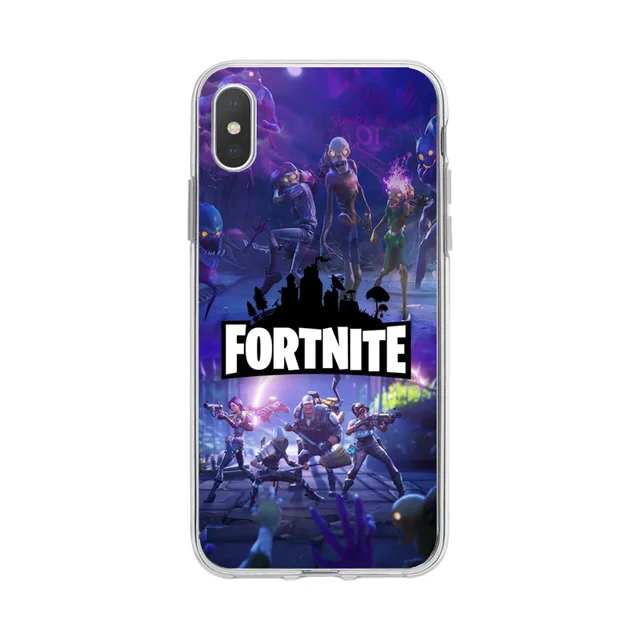 Fortnites Cartoon Game Original Painted Mobile Phone Case Apple IPhone 11 Pro XS Max X XR 6 6S 7 8 Plus 5S SE Fashion Cover 3