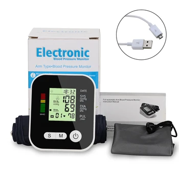 

Automatic Tonometer Arm Blood Pressure Monitor Medical Equipment Measuring Blood Pressure Monitor Heart Beat Meter Machine