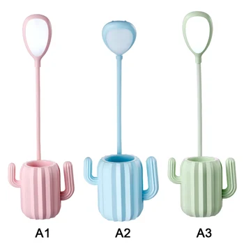 

Multi Use LED Table Lamp Cactus Shaped Desk Lamp Modern Reading Book Light Multi-colors For desk bedroom dress up
