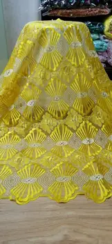 

African lace fabric 2020 High quality Nigerian French lace fabric wedding dress