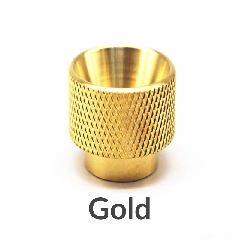 Gold Volcanee 810 из нержавеющей стали капельный наконечник мундштук для IJUST 3 V12 Prince X-BABY V8 большой детский испаритель - Цвет: Gold