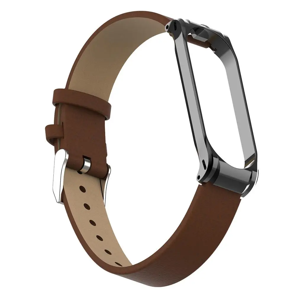 Высокое качество для mi Band 3 4 из искусственной кожи ремешок для часов модный фитнес-трекер сменный наручный ремешок для Xiaomi mi Band 3 4