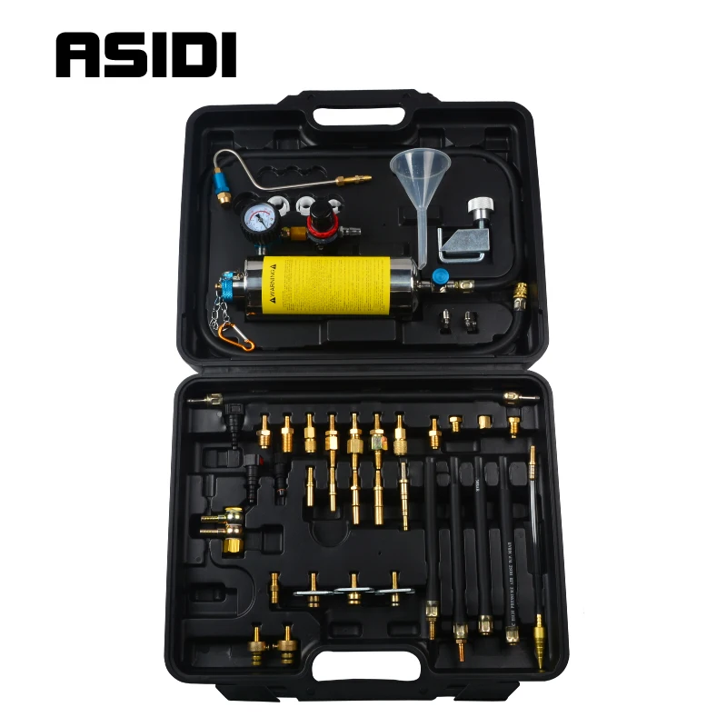 Skup Urządzenie do czyszczenia wtryskiwacza paliwa bez demontażu narzędzie do mycia przepustnicy EFI zestaw do czyszczenia benzyny dysza serwisowa Autoservice Cleaning